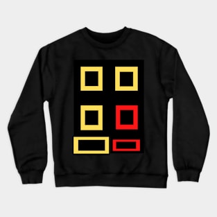 Yellow Border Crewneck Sweatshirt